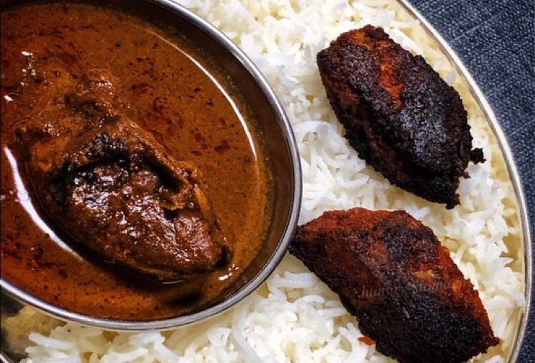 Kanyakumari Style Varutharacha Fish Curry | Varutharacha Meen Curry | Fish in Roasted Coconut Gravy